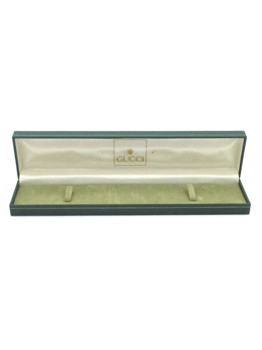 Gucci Watch Rectangular Case Silver Red - Picture 6 of 6